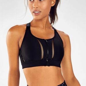 Fabletics black sports bra